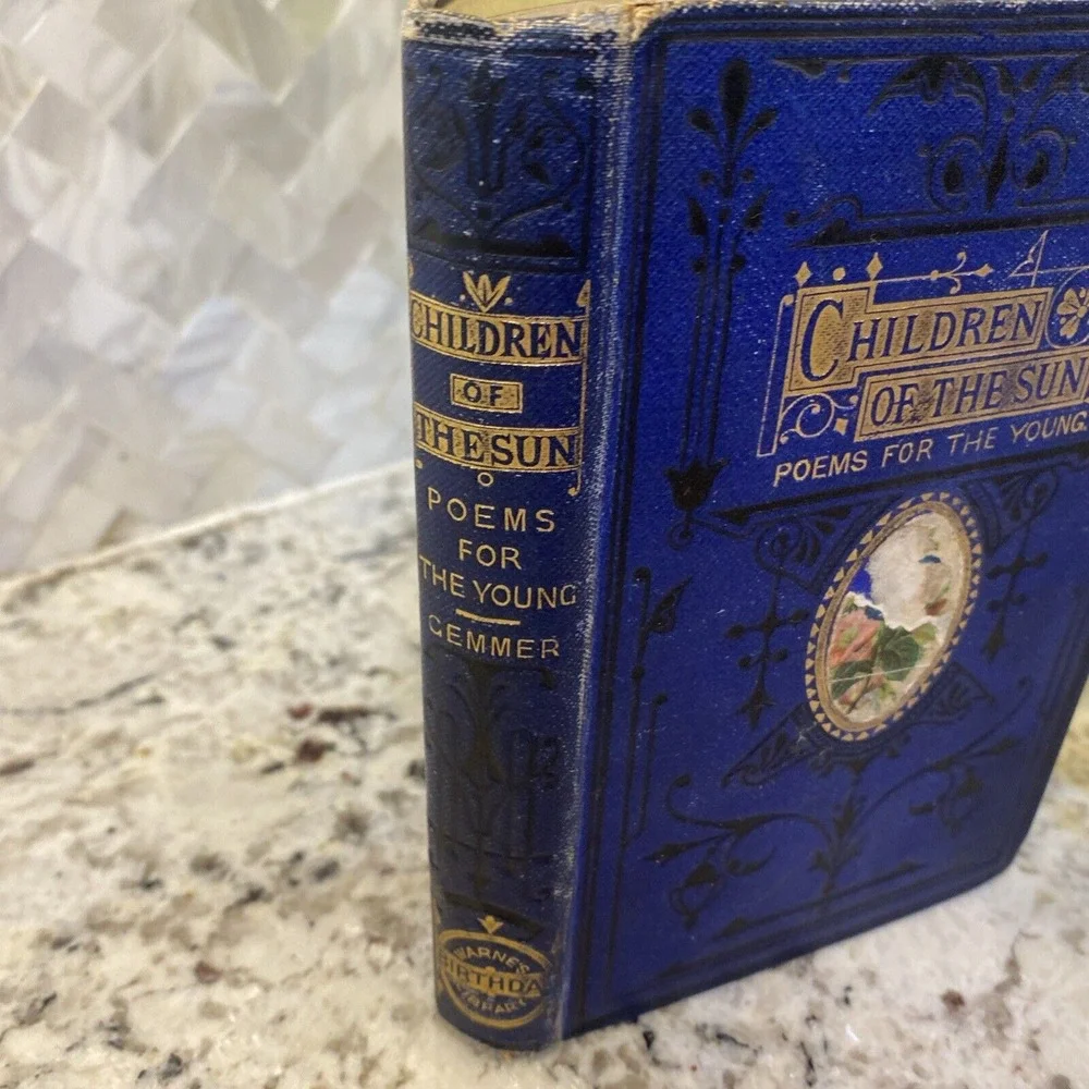 Antique‎ 1860s Children of the Sun Poems for the Young Caroline M. Gemmer